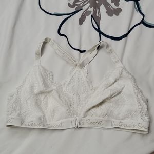 NWOT size XL white Victoria Secret Bralette